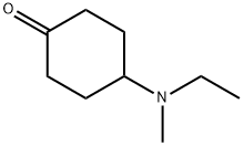 Cyclohexanone,  4-(ethylmethylamino)- Struktur