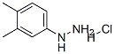 3,4-Dimethylphenylhydrazine hydrochloride Struktur