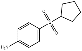 4-(cyclopentylsulfonyl)aniline Struktur