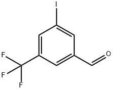 BENZALDEHYDE, 3-IODO-5-(TRIFLUOROMETHYL)- Struktur