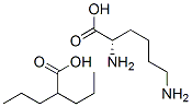 lysine valproate Struktur