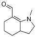 2,3,3a,4,5,6-hexahydro-1-Methyl-1H-Indole-7-carboxaldehyde Struktur