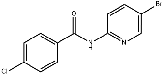 BENZAMIDE, N-(5-BROMO-2-PYRIDINYL)-4-CHLORO Struktur