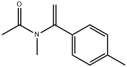 Acetamide,  N-methyl-N-[1-(4-methylphenyl)ethenyl]- Struktur