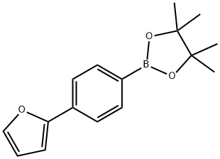 2-[4-(2-FURYL)PHENYL]-4,4,5,5-TETRAMETHYL-1,3,2-DIOXABOROLANE|2-[4-(2-FURYL)PHENYL]-4,4,5,5-TETRAMETHYL-1,3,2-DI