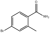 4-BROMO-2-METHYLBENZAMIDE Struktur