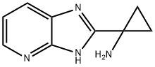 Cyclopropanamine,  1-(3H-imidazo[4,5-b]pyridin-2-yl)- Struktur