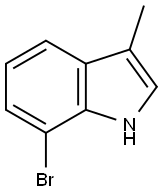 1H-Indole, 7-broMo-3-Methyl- price.