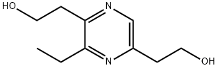 3-Ethyl-2,5-pyrazinediethanol Struktur