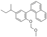 1-(5-SEC-BUTYL-2-(METHOXYMETHOXY)PHENYL)NAPHTHALENE Struktur