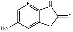 2H-Pyrrolo[2,3-b]pyridin-2-one, 5-aMino-1,3-dihydro- Struktur