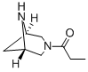 3,6-Diazabicyclo[3.1.1]heptane,  3-(1-oxopropyl)-  (9CI) Struktur