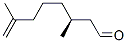 [S,(-)]-3,7-Dimethyl-7-octenal Struktur