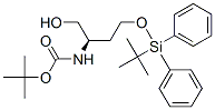 [(R)-3-(TERT-BUTYL-DIPHENYL-SILANYLOXY)-1-HYDROXYMETHYL-PROPYL]-CARBAMIC ACID TERT-BUTYL ESTER Struktur