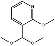 3-DIMETHOXYMETHYL-2-METHOXY-PYRIDINE Struktur