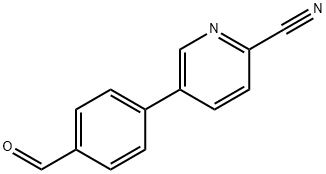 4-(2-Hydroxypyridin-3-yl)benzaldehyde Struktur