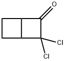 Bicyclo[2.2.0]hexanone,  3,3-dichloro-  (9CI) Struktur