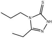 5-ETHYL-4-PROPYL-4H-1,2,4-TRIAZOLE-3-THIOL Struktur