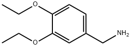 3,4-DIETHOXY-BENZYLAMINE Struktur