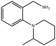 [2-(2-Methyl-1-piperidinyl)phenyl]methanamine Struktur