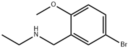 N-(5-BROMO-2-METHOXYBENZYL)ETHANAMINE HYDROCHLORIDE Struktur