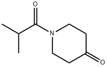 1-isobutyrylpiperidin-4-one Struktur