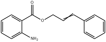 ANTHRANILIC ACID CINNAMYL ESTER Struktur