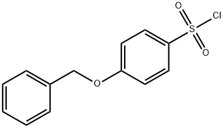 4-(BENZYLOXY)BENZENE-1-SULFONYL CHLORIDE Structure