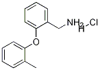 2-(2-METHYLPHENOXY)BENZYLAMINE HCL Struktur