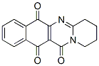 1H-Benzo[g]pyrido[2,1-b]quinazoline-6,11,12(2H)-trione,  3,4-dihydro-  (9CI) Struktur