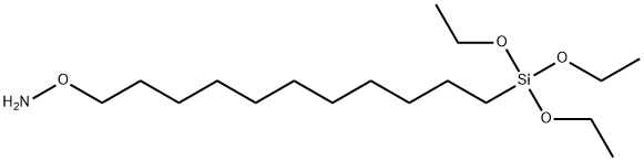 11-(O-HYDROXYLAMINE)UNDECYLTRIETHOXYSILANE Struktur