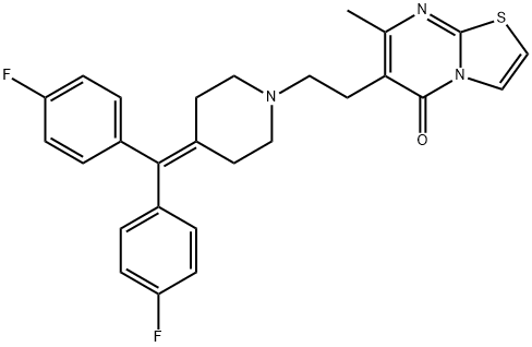 Ritanserin Struktur