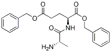 N-L-Alanyl-L-glutaMic Acid Bis(phenylMethyl) Ester Struktur