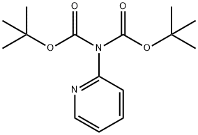 N,N-Di-Boc-2-aminopyridine, 97% Struktur