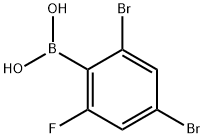 2,4-DIBROMO-6-FLUOROPHENYLBORONIC ACID price.