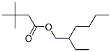 2-ethylhexyl 3,3-dimethylbutyrate Struktur