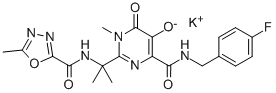 Raltegravir potassium