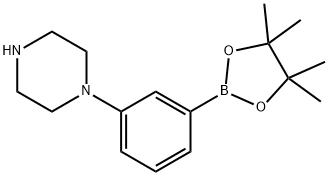 2-PIPERIZINYLPYRIDINE-4-BORONIC ACID, PINACOL ESTER Struktur