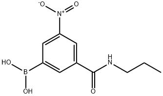 3-(PROPYLCARBAMOYL)-5-NITROPHENYLBORONIC ACID price.