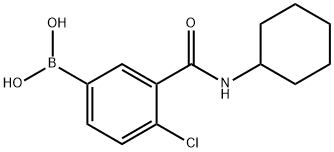 4-CHLORO-3-(CYCLOHEXYLAMINOCARBONYL)PHENYLBORONIC ACID price.