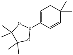 4,4-DIMETHYLCYCLOHEXA-1,5-DIENYLBORONIC ACID PINACOL ESTER Struktur