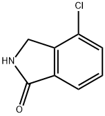 4-CHLORO-2,3-DIHYDRO-ISOINDOL-1-ONE Struktur