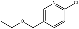 2-chloro-5-(ethoxymethyl)pyridine Struktur