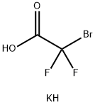 POTASSIUM BROMODIFLUOROACETATE Structure