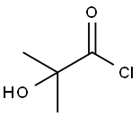 Propanoyl chloride, 2-hydroxy-2-Methyl- Struktur