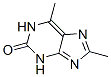 2H-Purin-2-one,  1,3-dihydro-6,8-dimethyl- Struktur