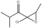 1-Propanone,  1-(2-chloro-3-methyloxiranyl)-2-methyl-  (9CI) Struktur