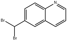 6-(DIBROMOMETHYL)QUINOLINE Struktur