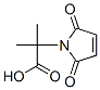 1H-Pyrrole-1-acetic  acid,  2,5-dihydro--alpha-,-alpha--dimethyl-2,5-dioxo- Struktur