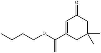 3-(1-BUTOXYVINYL)-5,5-DIMETHYLCYCLOHEX-2-ENONE Struktur